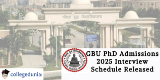 GBU PhD Admissions 2025 Interview Schedule Released; Check Details Here